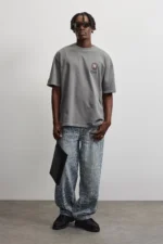 Abbateggio Oversized Tee Vintage Grey g