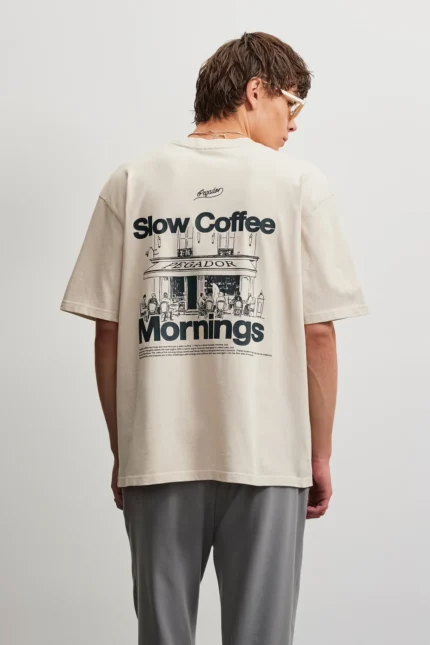 Massa Oversized Tee Washed Cream