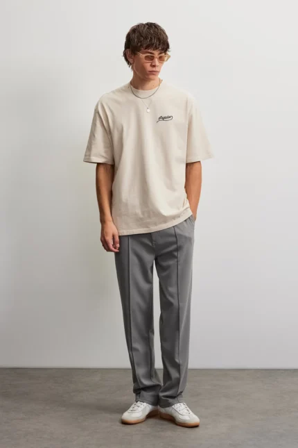 Massa Oversized Tee Washed Cream h