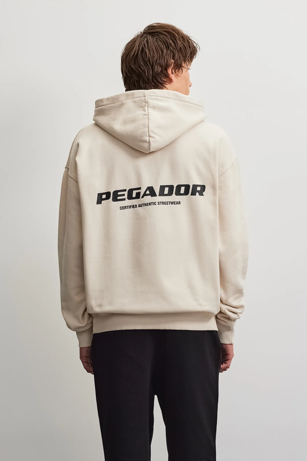Oversized Hoodie Washed Cream Oversized Hoodie Washed Cream