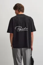 Pike Oversized Tee Washed Black