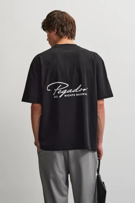 Pike Oversized Tee Washed Black