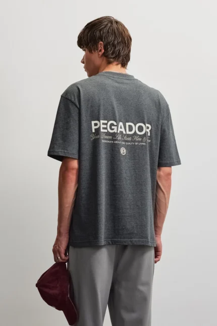 Pitigliano Oversized Tee Anthracite Melange