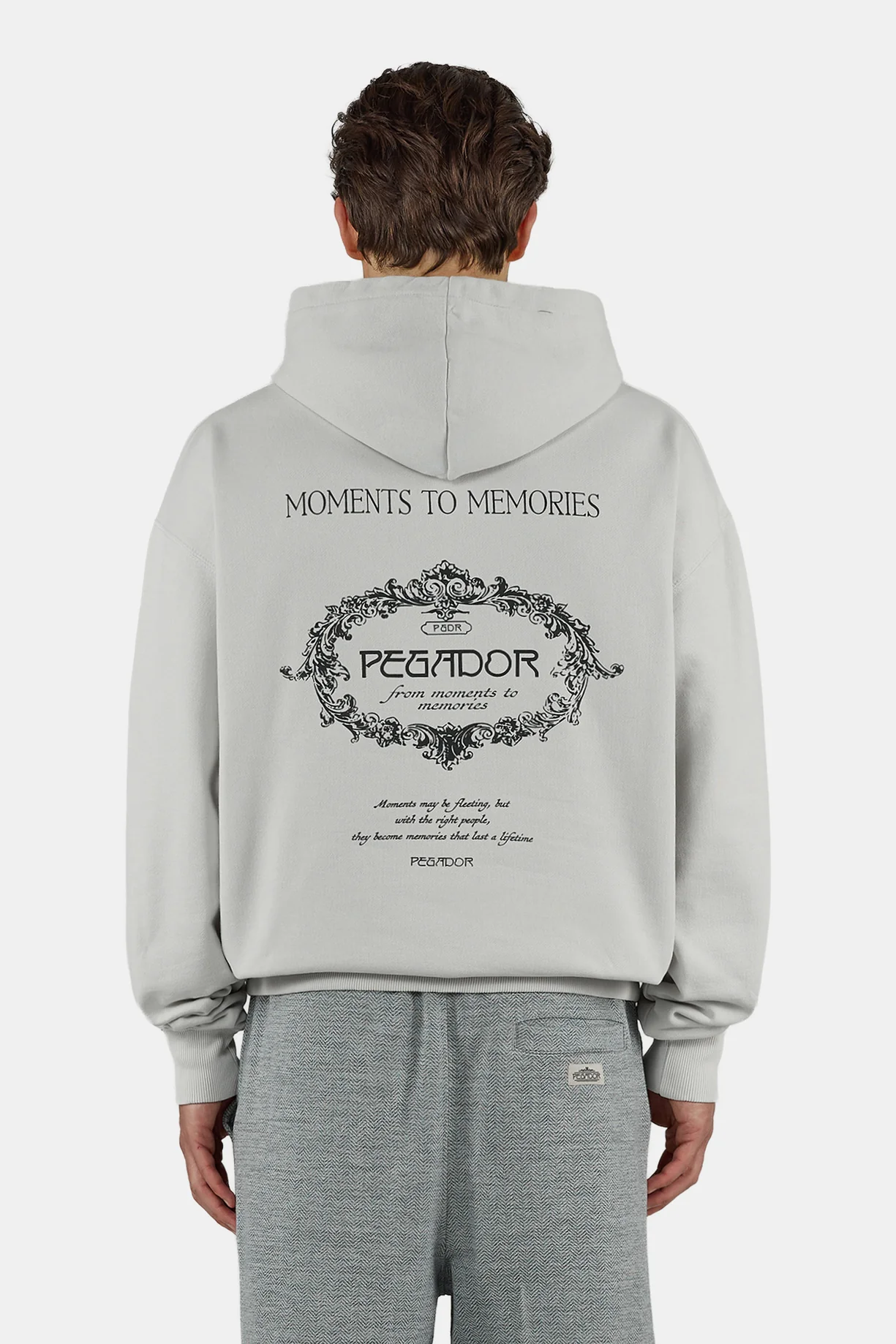 Reine Oversized Hoodie Washed Fog Grey Reine Oversized Hoodie Washed Fog Grey