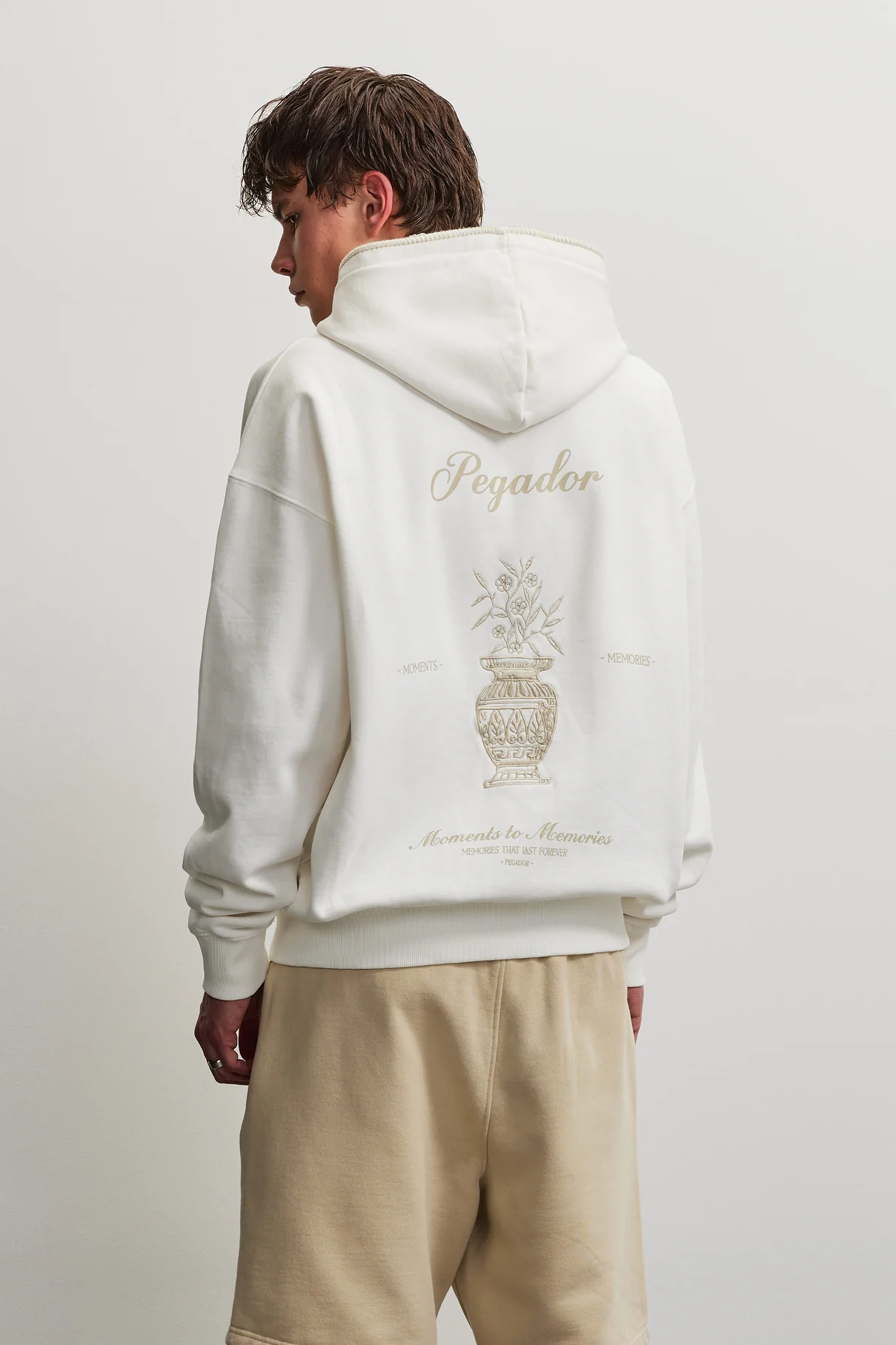 Sweat Jacket Washed Warm White Sweat Jacket Washed Warm White